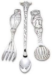 Silver Baby Cutlery Set