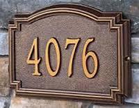 House Address Sign