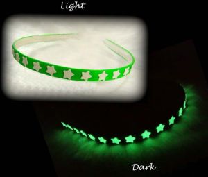 Dglowing Star Design Hair Band (green)