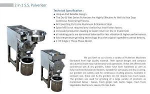 Pulverizer Machine