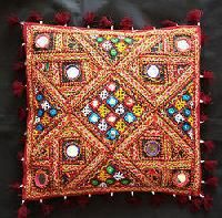 handicraft crochet cushion cover