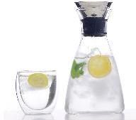 glass water pots