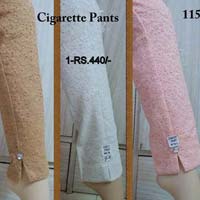 Ladies Cigarette Pants