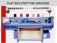 flat bed knitting machine