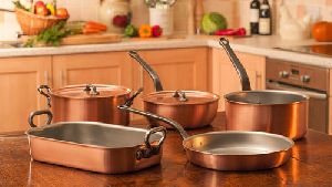 Copper Utensil Set