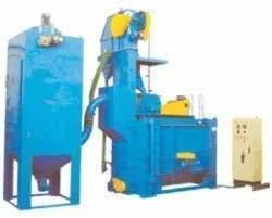 swing table shot blasting machine