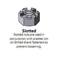 slotted nut