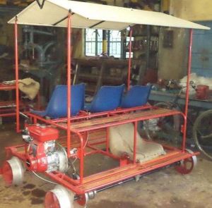 Self Propelled Light Weight Motor Trolley