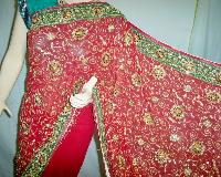 designer handwork sarees