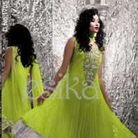 Embroidered Anarkali Suit