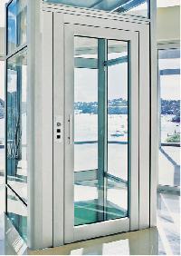 full glass swing door lift