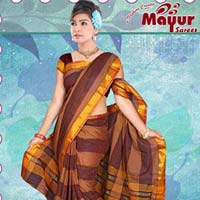 Mercerised Lining Cotton Sarees