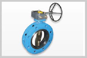 BUTTERFLY VALVE DOUBLE FLANGED HANDLE