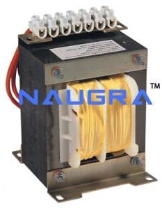 Sectional Front View Of 1PH Transformer