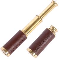 Brass Telescope Leather Cover