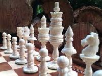 Camel Bone Chess Set