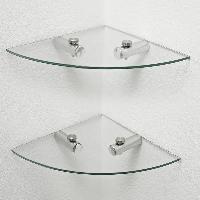 Corner Glass Shelf