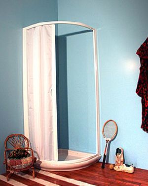 Shower Curtain Enclosure Sets