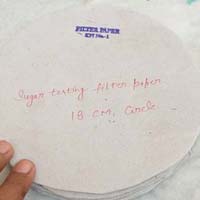 Sugar Testing Filter Paper 18 Cm Circle