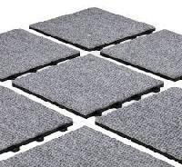 interlocking tiles. big cobble tiles