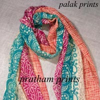 Block Printed Woolen Stoles