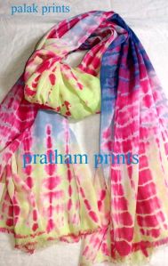 Cotton Gauze Tie Dye Stoles