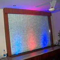 Glass Waterfall Designing and Installation