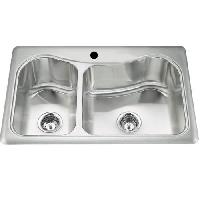 Double Bowl Kitchen Sinks