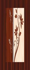 Decorative door skin paper