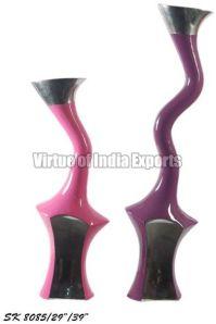 Coloured Candle Holders