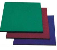square rubber tiles