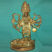 Brass Kali Maa Statues