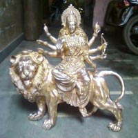 Brass Maa Durga Statues