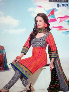 Cotton Churidar Suits