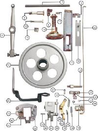 box stitching machines spare parts