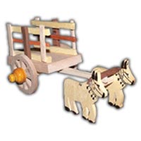 Wooden Ox Carts