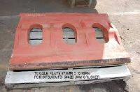 Jaw Crusher Toggle Plate