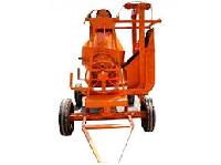 hydraulic jack concrete mixer