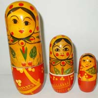 Wooden Russian Dolls