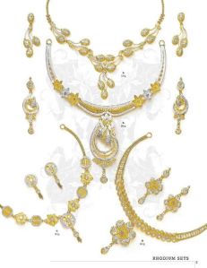 Gold Necklace Set