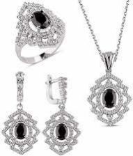 Silver Pendant Set