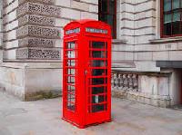 telephone boxes