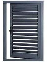 open able louvered window