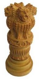 Wooden Ashoka Pillar