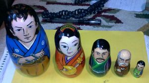 Wooden Russian Dolls