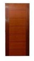 Teak Veneer Door