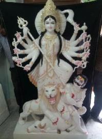 Marble Durga Statue