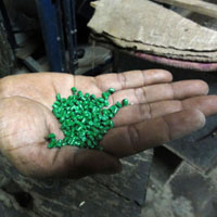 Plastic Granules Green