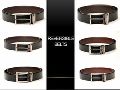 designer reversible italian leather belts